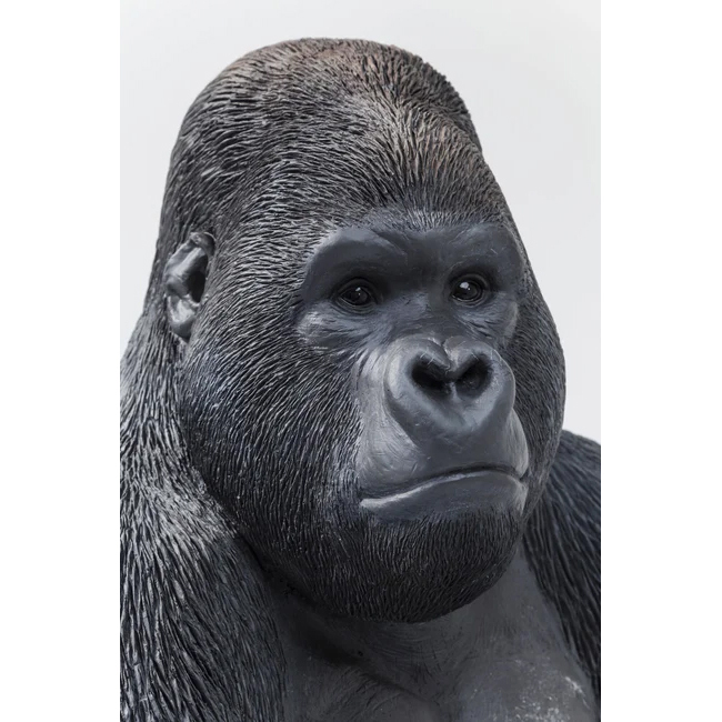 Deko-Figur_Monkey-Gorilla-Side-XL-Schwarz_2