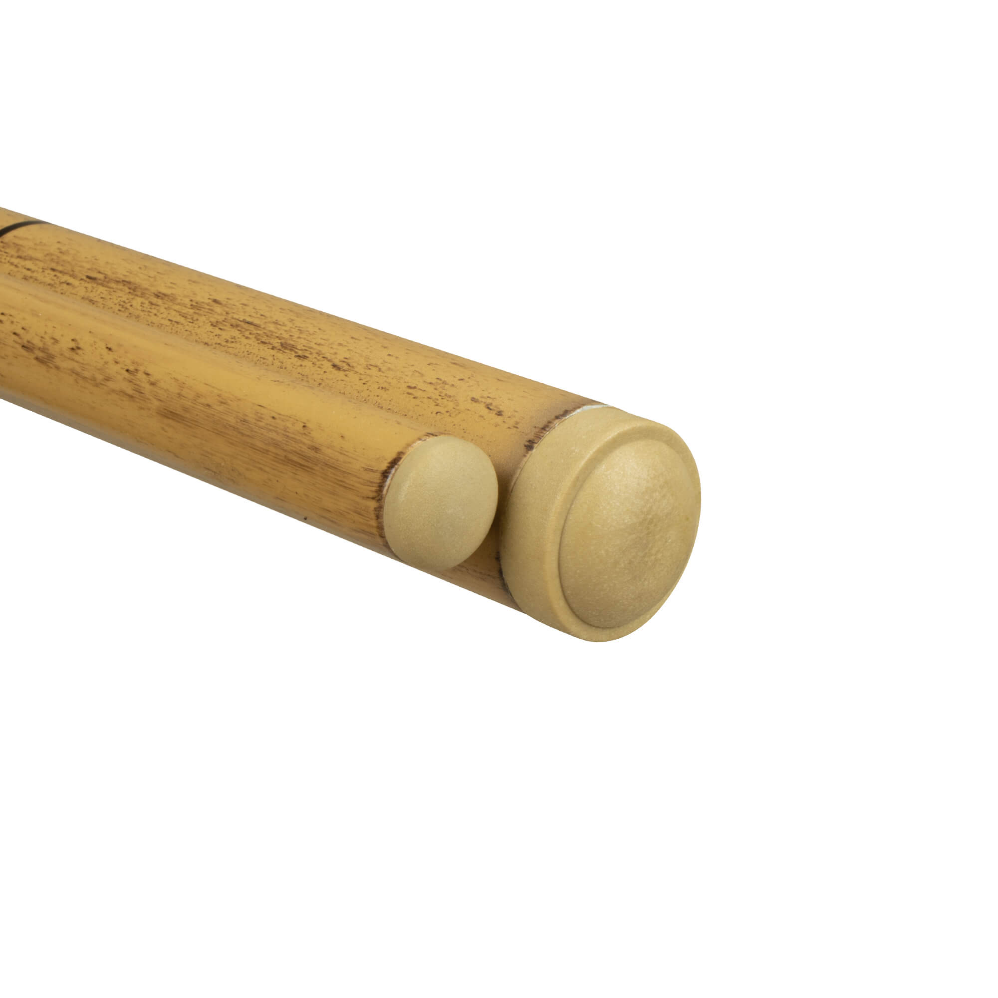 Camino black Outdoorstuhl mit Geflecht – Detail Stuhlbein