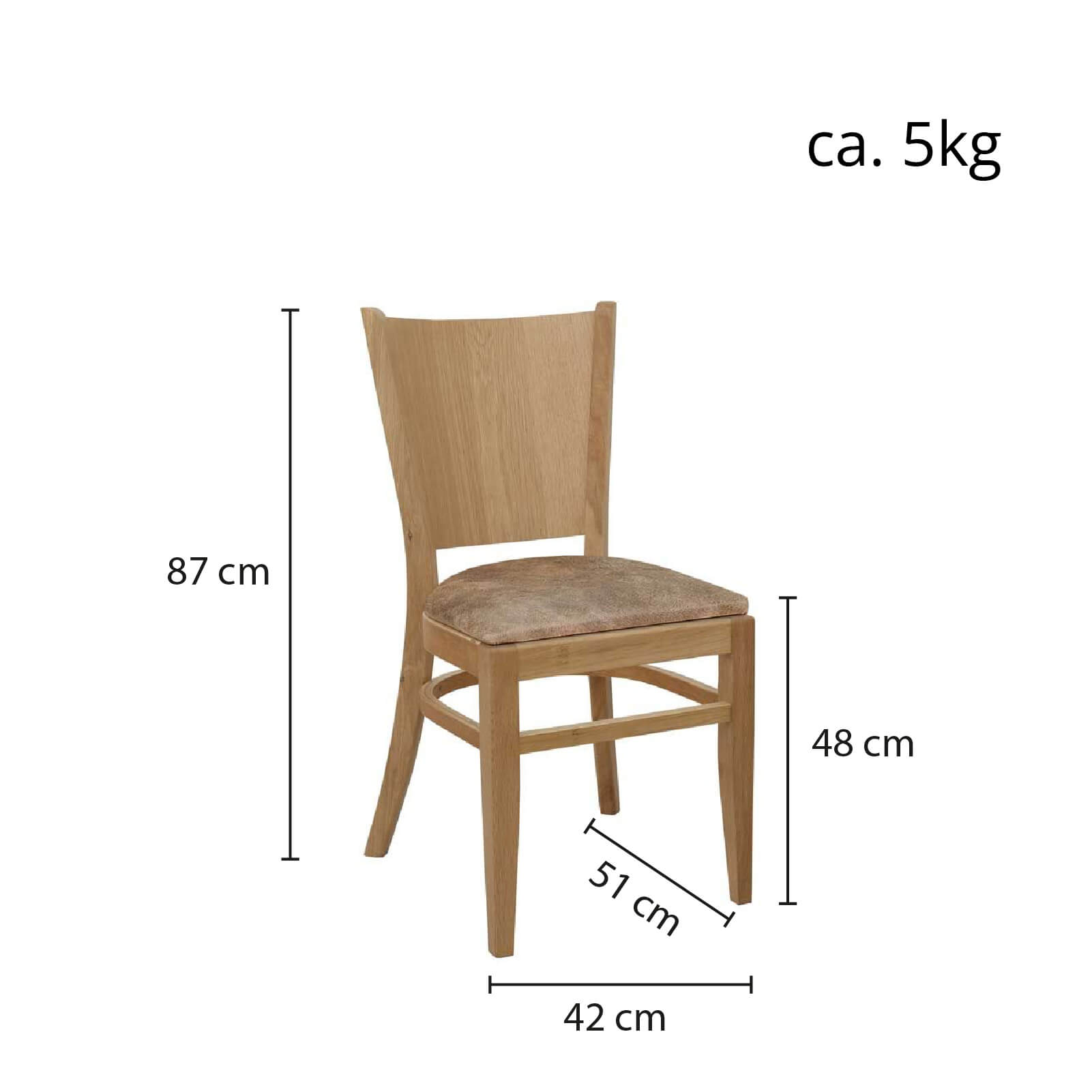 Beispielbild Saravo-Plus.P-ST-Eiche Maße