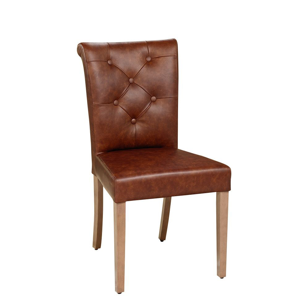 gastronomie-polsterstuhl-gary-3-_3 Beizton: Nougat/Bezug: Echtleder