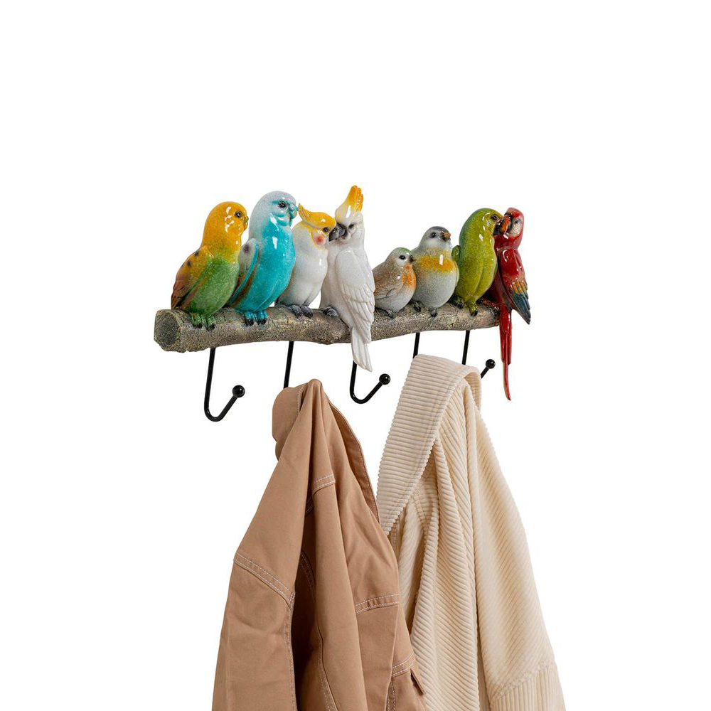 Wandgarderobe Exotic Birds
