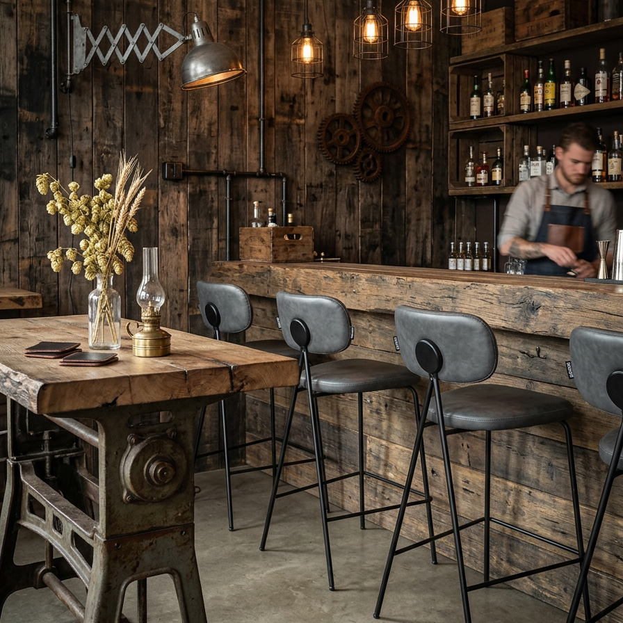 vollpolsterbarhocker_gastronomie_cuba-bar_Nappa_Mouse_milieubild_restaurant Vollpolsterbarhocker Cuba-Bar Nappa Mouse – Milieubild Restaurant