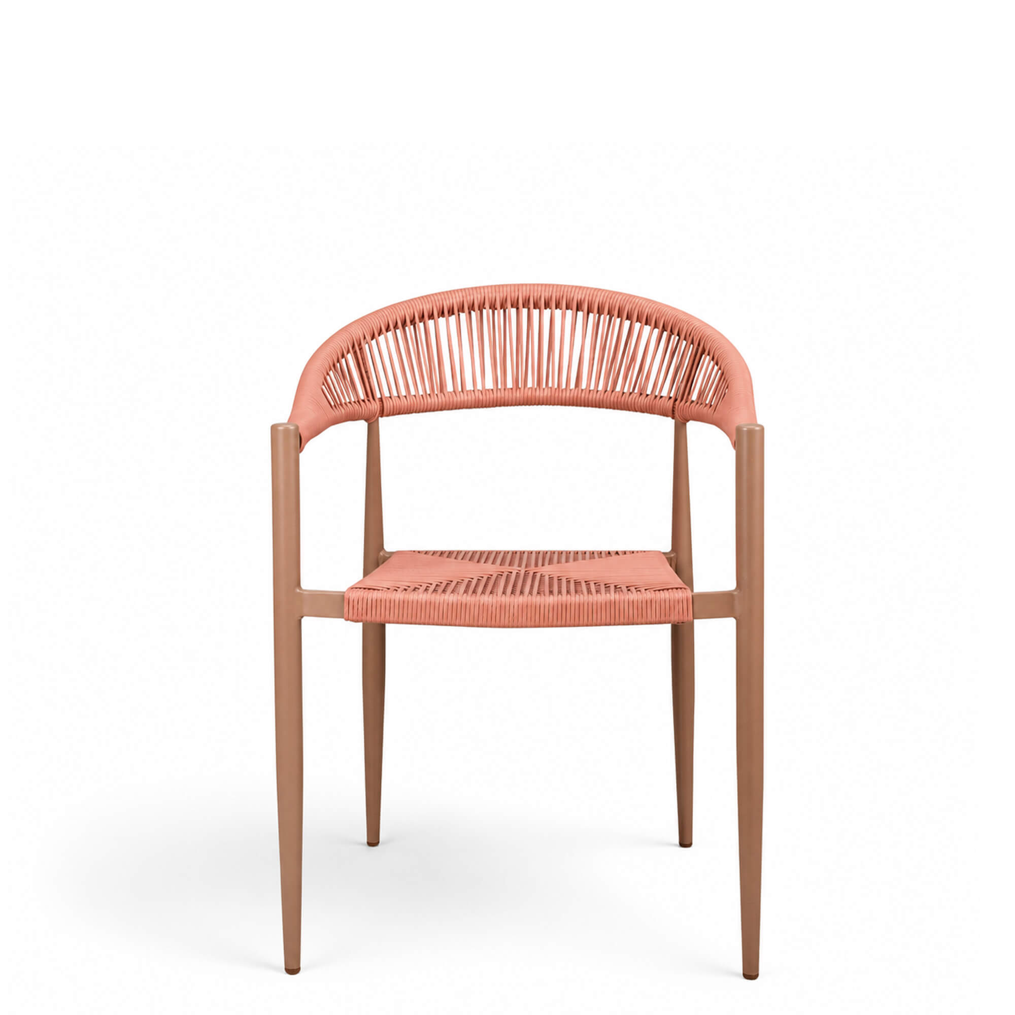 Gastronomiestuehle Outdoorstuehle Spidano X Coral Coral - Frontal