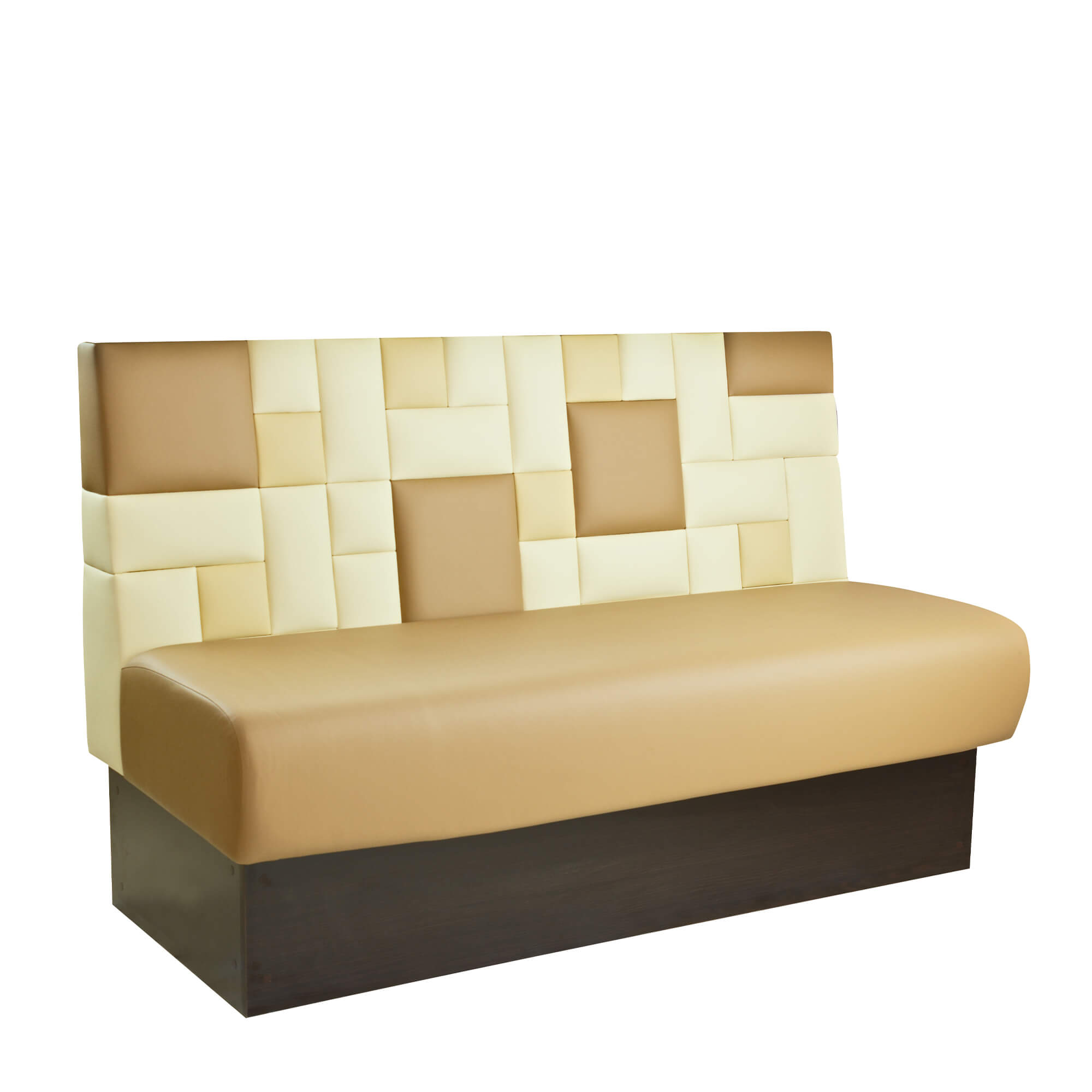 vollpolsterbank_gastronomie_q_115_s_vorderansicht Vollpolsterbank Q-115 S frei konfigurierbar – Vorderansicht