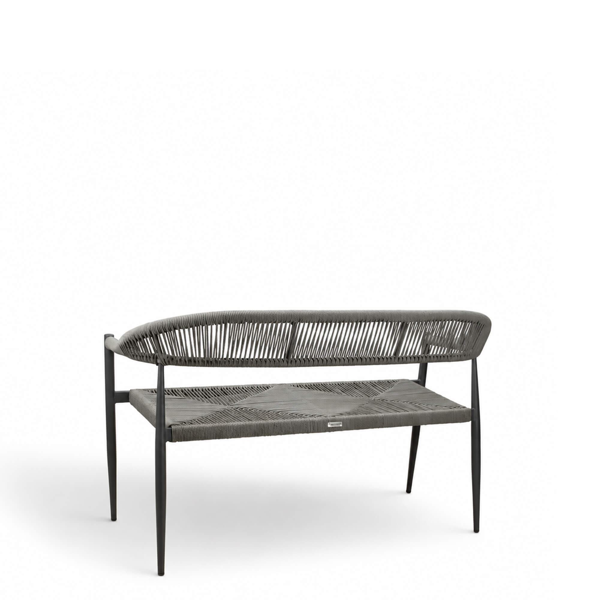Gastronomiestuehle Outdoorbaenke Spidano X Duo Grey - Rueckseite