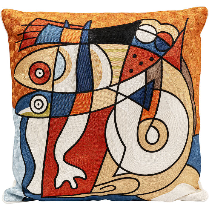 KARE-57231-700x700 Kissen Art Line Shapes 50x50cm
