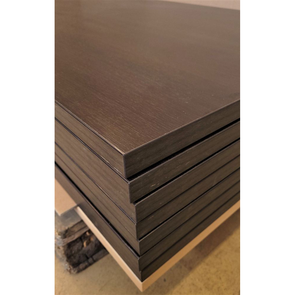 20230227_101213 Melaminharz Tischplatte 25mm 140x70cm Wenge Sonderposten