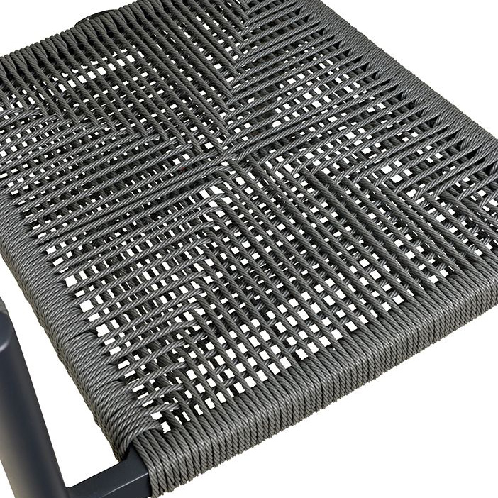 Terrassenstuhl Gastronomie Spidano-X grey_Sitzfläche von unten