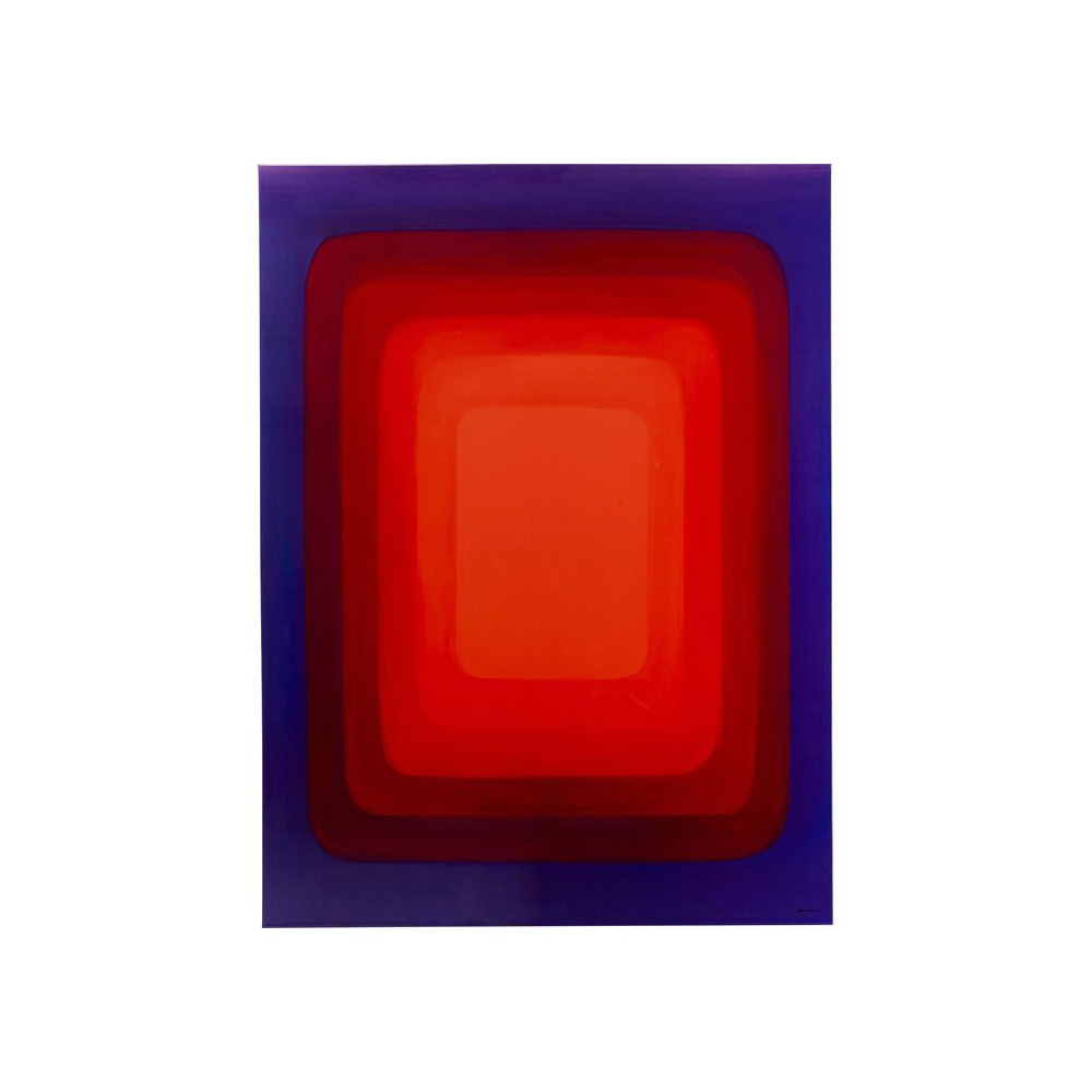 Leinwandbild Tendency Rot