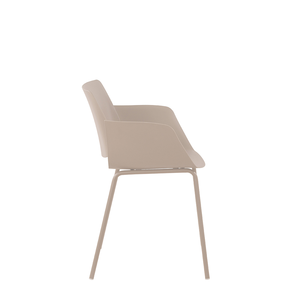 Outdoorstuhl_FOMA-F863-light-grey_s Outdoorstuhl FOMA-F863 Light-Grey seite