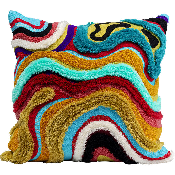 KARE-53120-700x700 Kissen Waves Multi 45x45cm