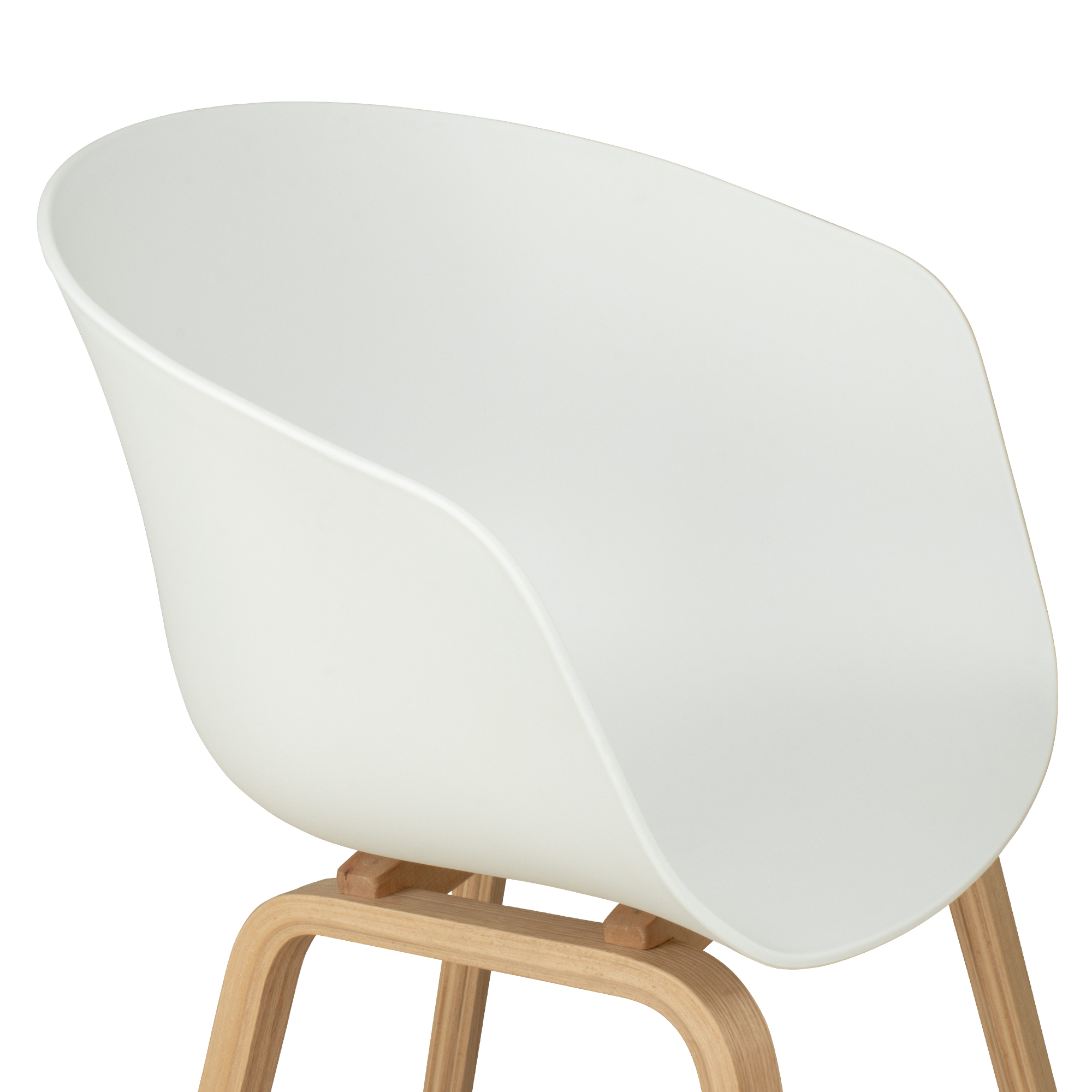 Gastronomiestuhl Polsterstuhl Bentato Arm - Detail Sitzschale