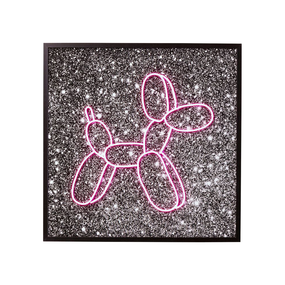 56456_master_a Glasbild Balloon Dog LED