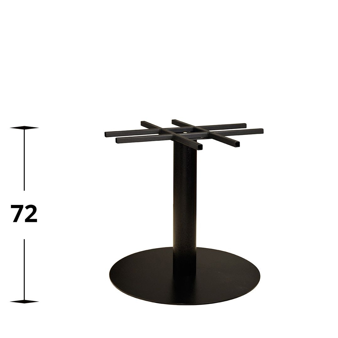 Tischgestell aus Metall für die Gastronomie - Marino-TGF-740 mit Höhenmaß 72 cm