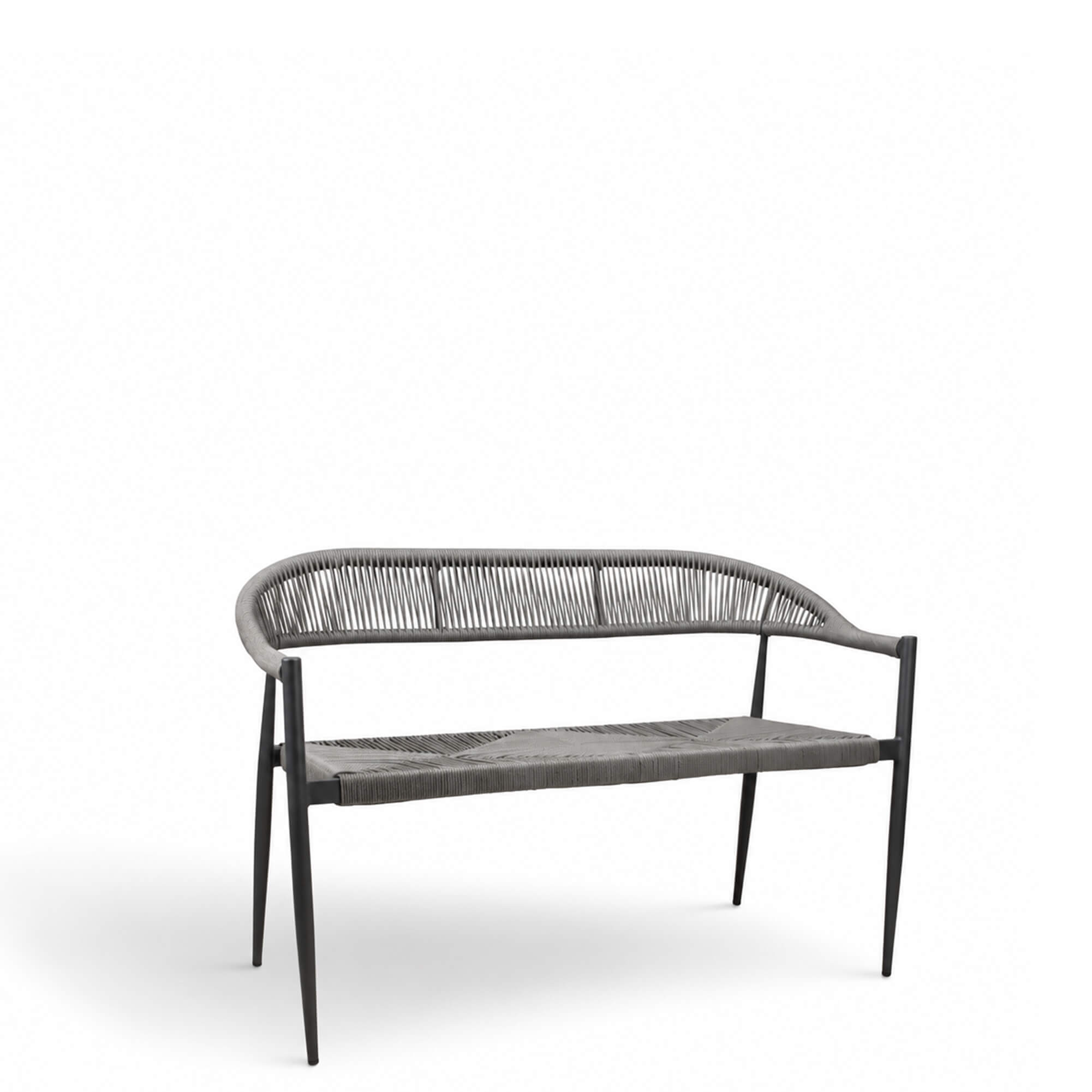 Gastronomiestuehle Outdoorbaenke Spidano X Duo Grey - Vorderseite