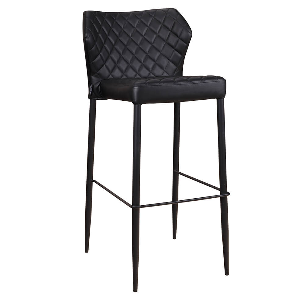 Polsterbarhocker_Metallgestell_Loras-Bar_73 Barhocker Loras ST Bar Black stapelbar