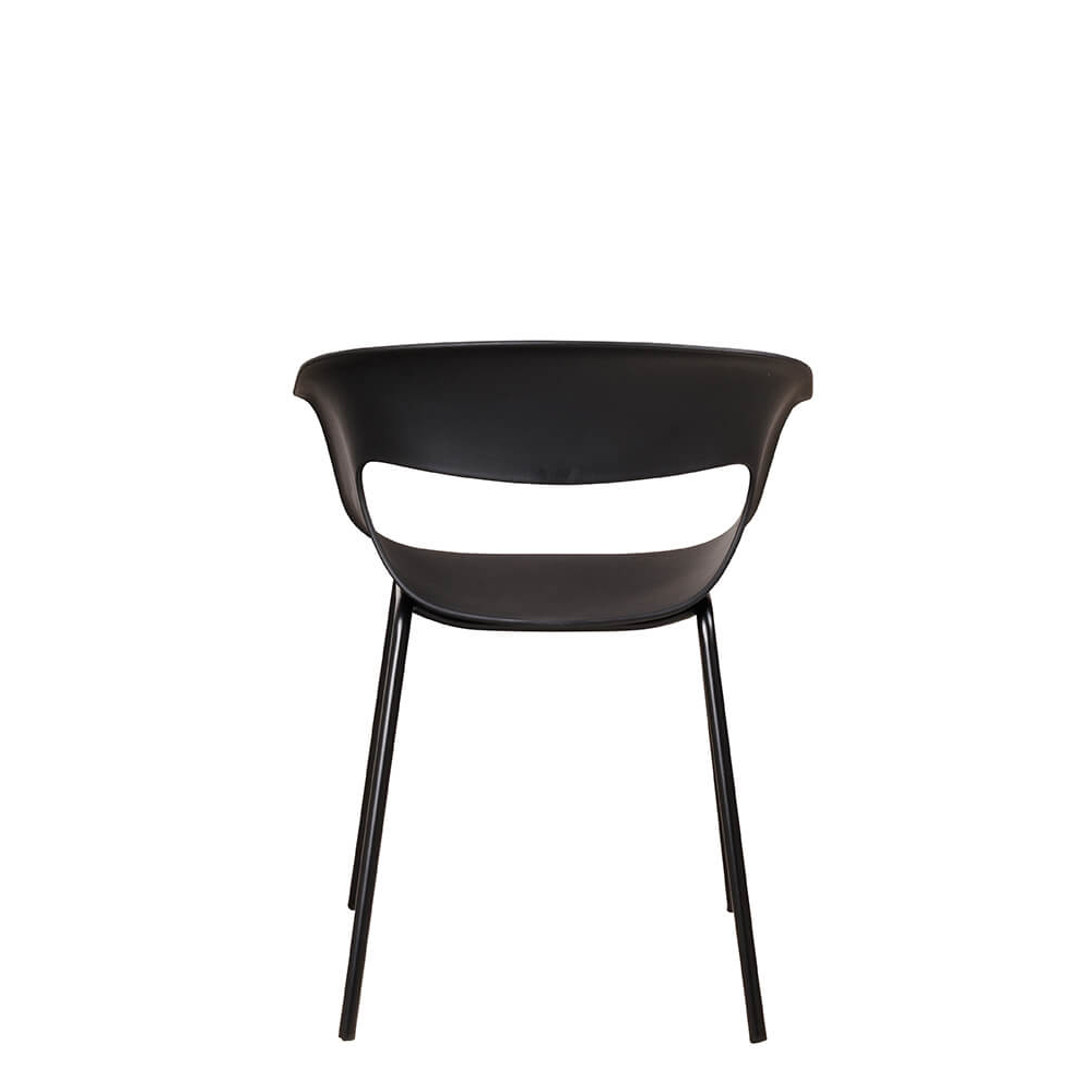 Gastronomiestuhl_Outdoor_Kunststoffstuhl_FOMA-F835-Black_30 Kunststoffstuhl FOMA F835 Black
