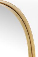 Vorschau: Wandspiegel Curve Round Brass Ø100cm Vorschau: Wandspiegel Curve Round Brass Ø100cm
