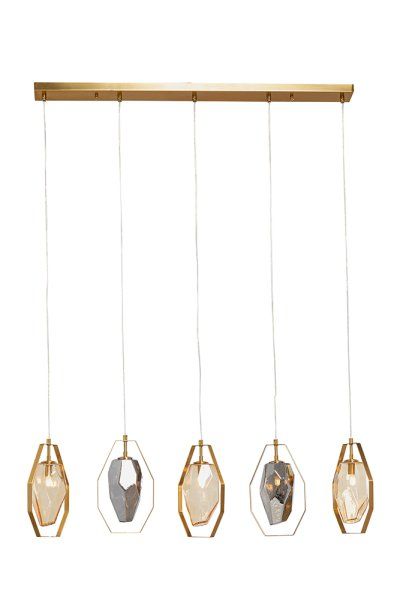 Hängeleuchte Diamond Fever Dining Brass 110cm