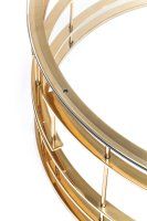 Vorschau: Couchtisch Jupiter Gold Ø100cm Vorschau: Couchtisch Jupiter Gold Ø100cm