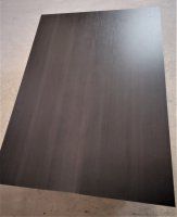 Tischplatte Melaminharz 50mm 125x100cm Wenge - Sonderposten Tischplatte Melaminharz 50mm 125x100cm Wenge - Sonderposten
