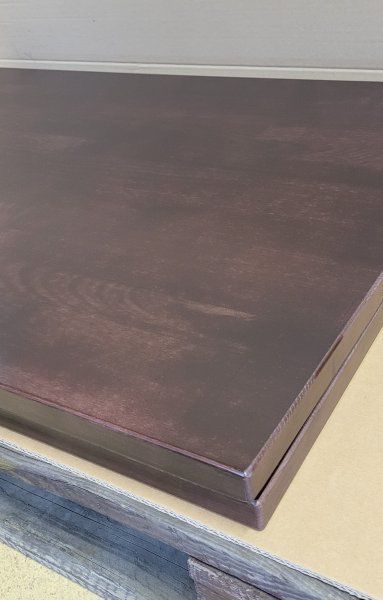 Tischplatte Massivholz 25mm 100x75cm - Sonderposten