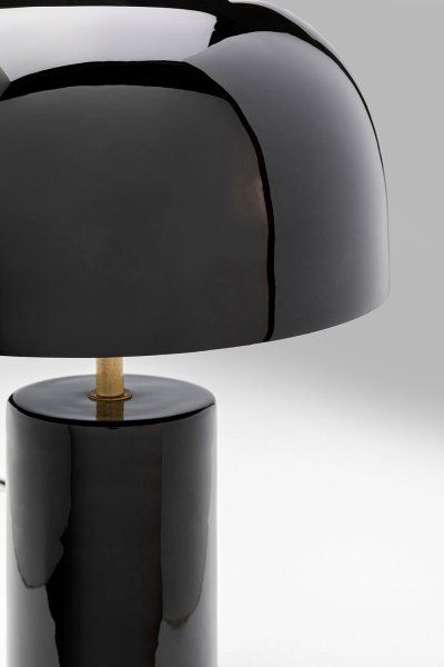 Tischleuchte Loungy Schwarz 38cm
