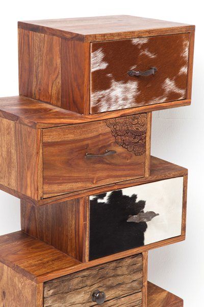 Kommode Rodeo Zick Zack 6 Schübe