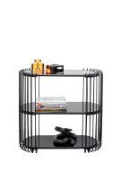 Vorschau: Konsole Wire Schwarz 81x78cm Vorschau: Konsole Wire Schwarz 81x78cm