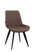 Polsterstuhl Rombo Elephant – Schalenstuhl mit Rautensteppung und schwarzem Metallgestell für Gastronomie Polsterstuhl Rombo Elephant – Schalenstuhl mit Rautensteppung und schwarzem Metallgestell für Gastronomie