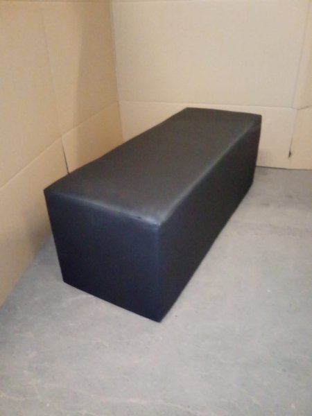 Sitzhocker 120cm (schwarz) - Sonderposten
