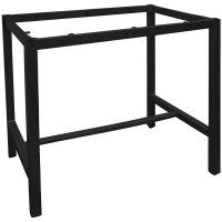 Outdoortischgestell Lexo 120x80 High aus Aluminium in Anthrazit – wetterfestes Gastrogestell für Außenbereiche Outdoortischgestell Lexo 120x80 High aus Aluminium in Anthrazit – wetterfestes Gastrogestell für Außenbereiche