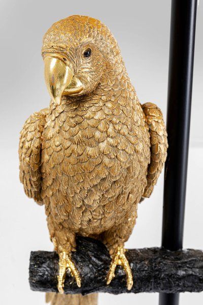 Stehleuchte Animal Parrot Gold 176cm