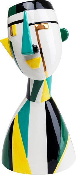 Deko Vase Happy Face 43cm