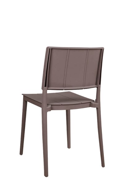 Kunststoffstuhl FOMA-1860 Taupe