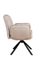 Gastronomiestuhl Chico-Arm Marble-901 vorne Gastronomiestuhl Chico-Arm Marble-901 vorne