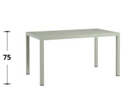 Metalltisch Cordone Green 140 Metalltisch Cordone Green 140