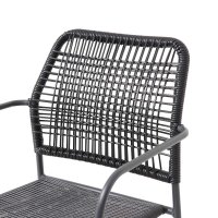 Vorschau: Outdoorstuhl Cordone Anthrazit Vorschau: Outdoorstuhl Cordone Anthrazit