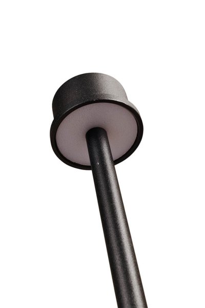 Majah-Silbergrau Outdoor Tischleuchte