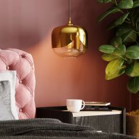 Vorschau: Hängeleuchte Golden Goblet Ø25cm Vorschau: Hängeleuchte Golden Goblet Ø25cm