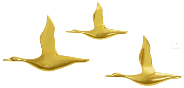 Wandobjekt Flying Ducks (3/Set)