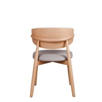 Vorschau: Gepolsterter Holzstuhl Makaro aus Buchenholz für Gastronomie Vorschau: Gepolsterter Holzstuhl Makaro aus Buchenholz für Gastronomie