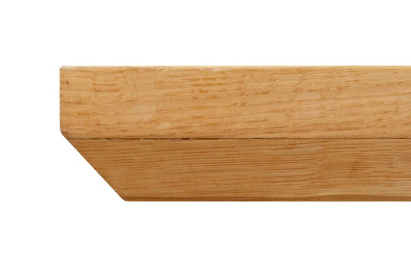 40mm Eiche massiv Facettenkante BST Tischplatte