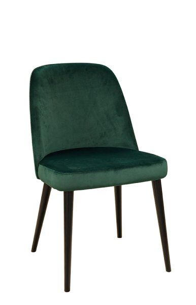 Polsterstuhl Gastronomie Sona, Beizton: PS01 | Bezug Sitz und Rücken innen: Riviera-38 | Rücken außen Pittura-5_Vorderansicht05