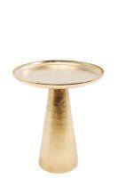 Beistelltisch Plateau Uno Brass Ø45cm Beistelltisch Plateau Uno Brass Ø45cm