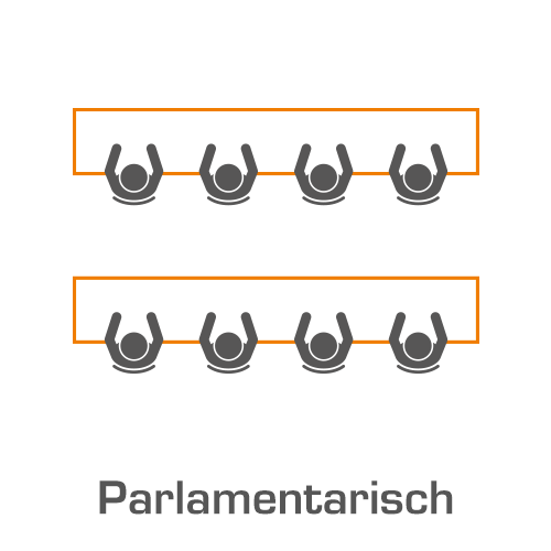 parlamentarische bestuhlung