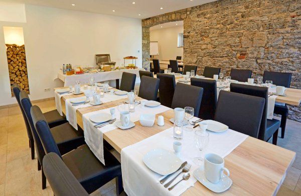 Tischgestell für die Gastronomie Marino-TGF-404 aus Stahl für den Innenbereich als Banketttische