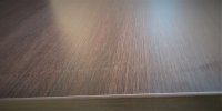 Tischplatte Melaminharz 50mm 125x100cm Wenge - Sonderposten Tischplatte Melaminharz 50mm 125x100cm Wenge - Sonderposten