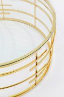 Vorschau: Couchtisch Jupiter Gold Ø100cm Vorschau: Couchtisch Jupiter Gold Ø100cm