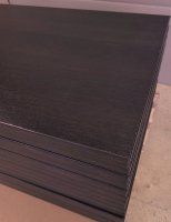 Melaminharz-Tischplatte 25mm 120x45cm Wenge - Sonderposten Melaminharz-Tischplatte 25mm 120x45cm Wenge - Sonderposten